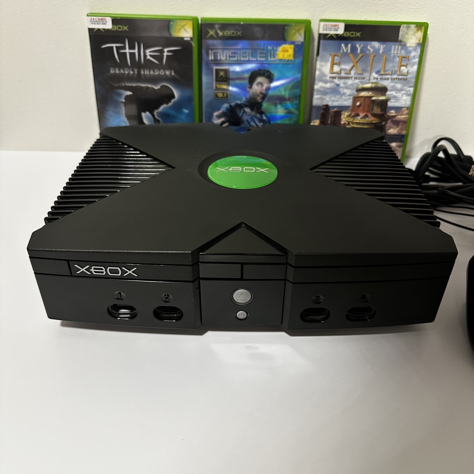 Original Microsoft Xbox Console Bundle Fully Tested OEM Controll - photo 2