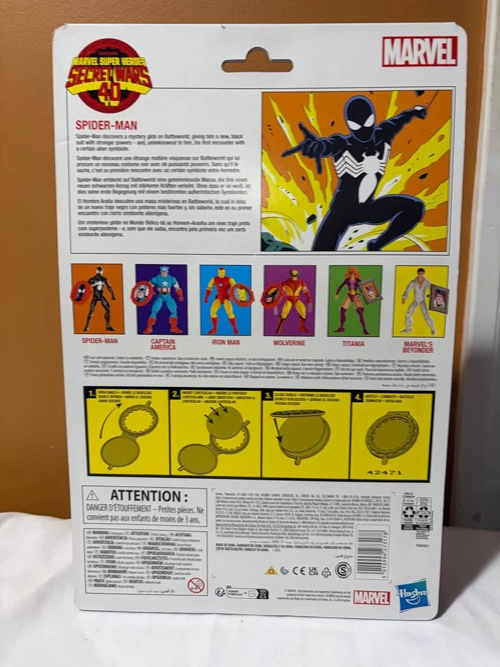 Spider-Man (Secret Wars) - Marvel Legends Action Figure - photo 2