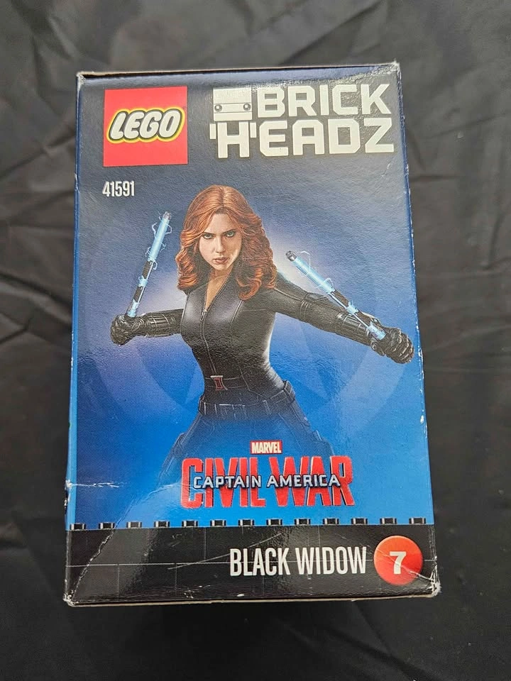 Lego BrickHeadz, marvel, black widow unopened - photo 2