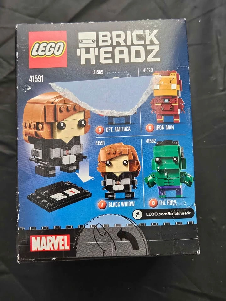 Lego BrickHeadz, marvel, black widow unopened - photo 4