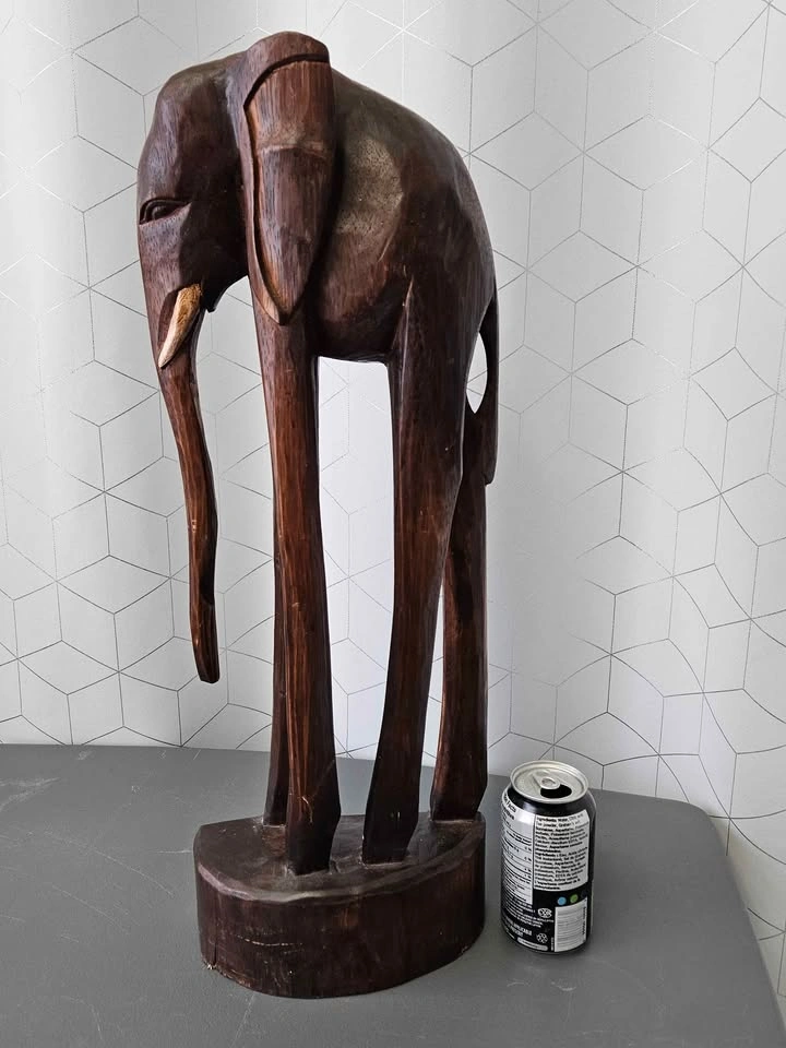 Wooden Elephant decor - photo 2