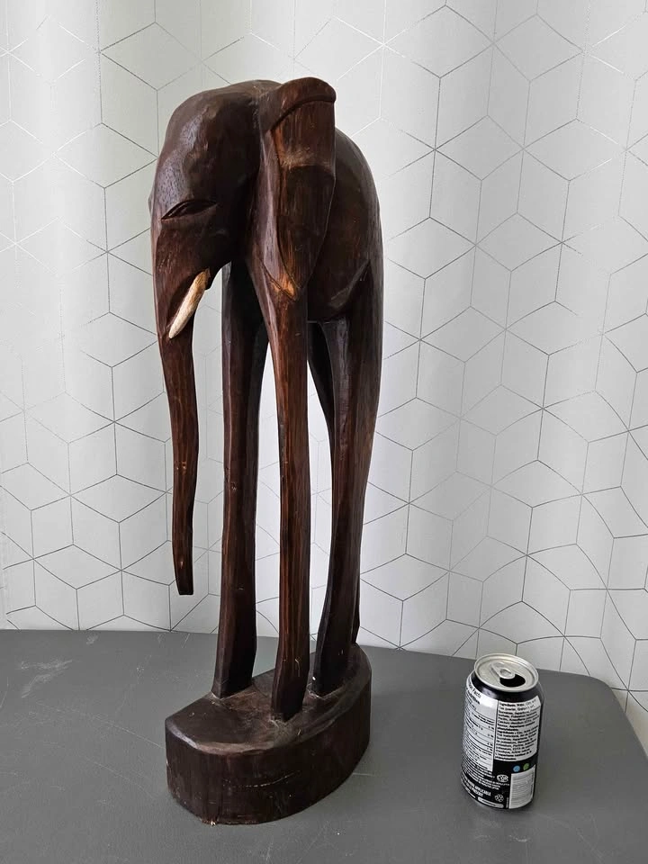 Wooden Elephant decor - photo 4