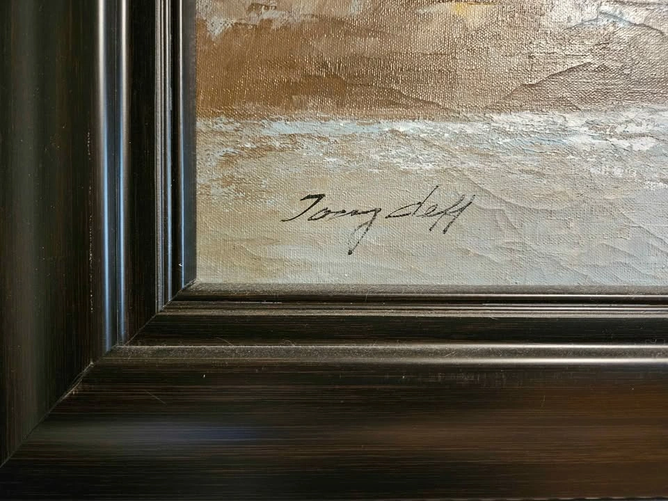 Signed oil painting - photo 2