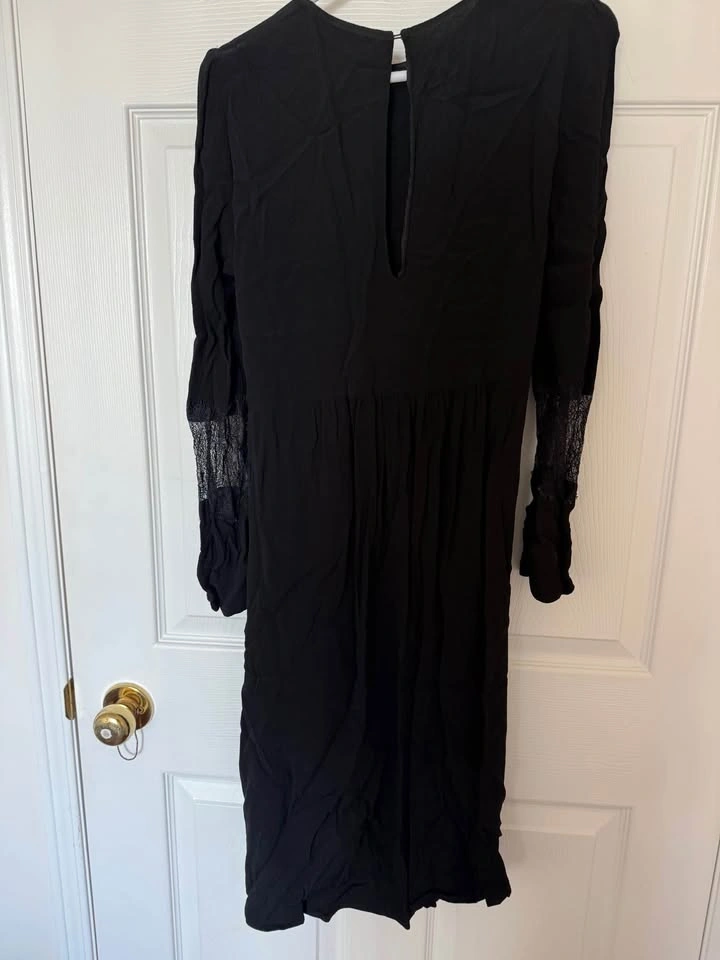 Zara lace black dress - photo 3