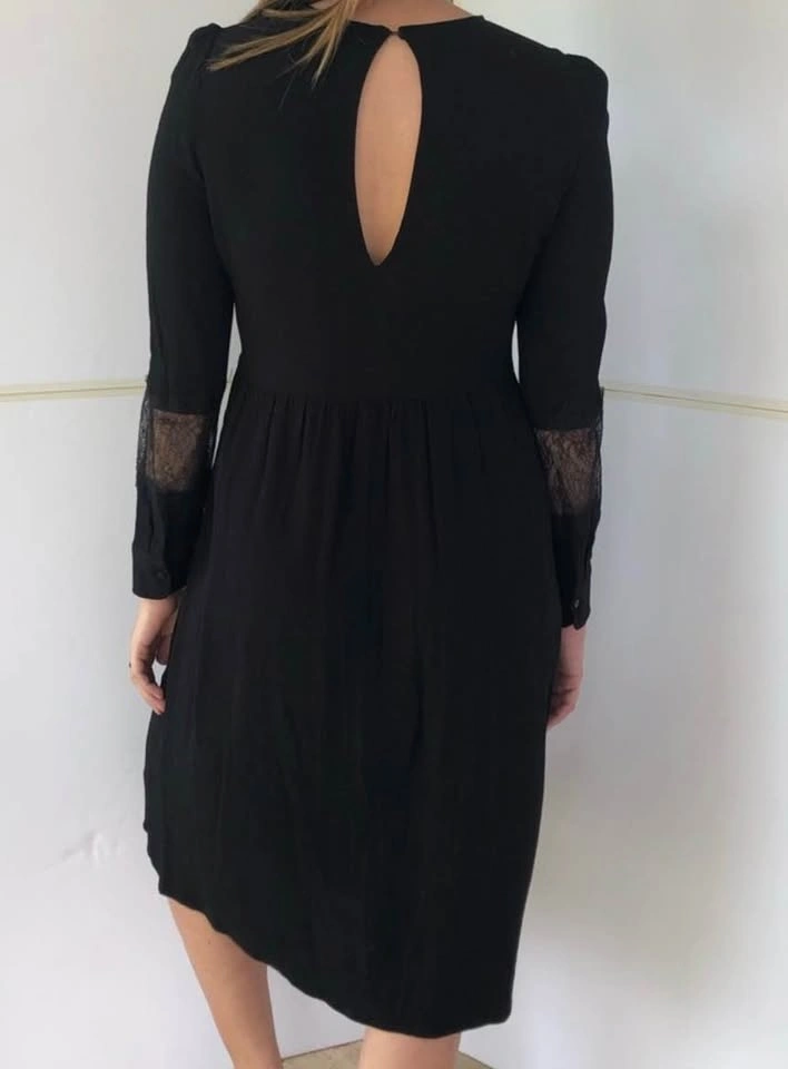 Zara lace black dress - photo 4