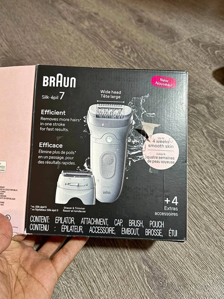 Braun Silk-épil 7 Wet & Dry Epilator Set