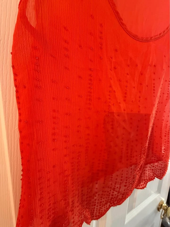 Beaded tank top - photo 4