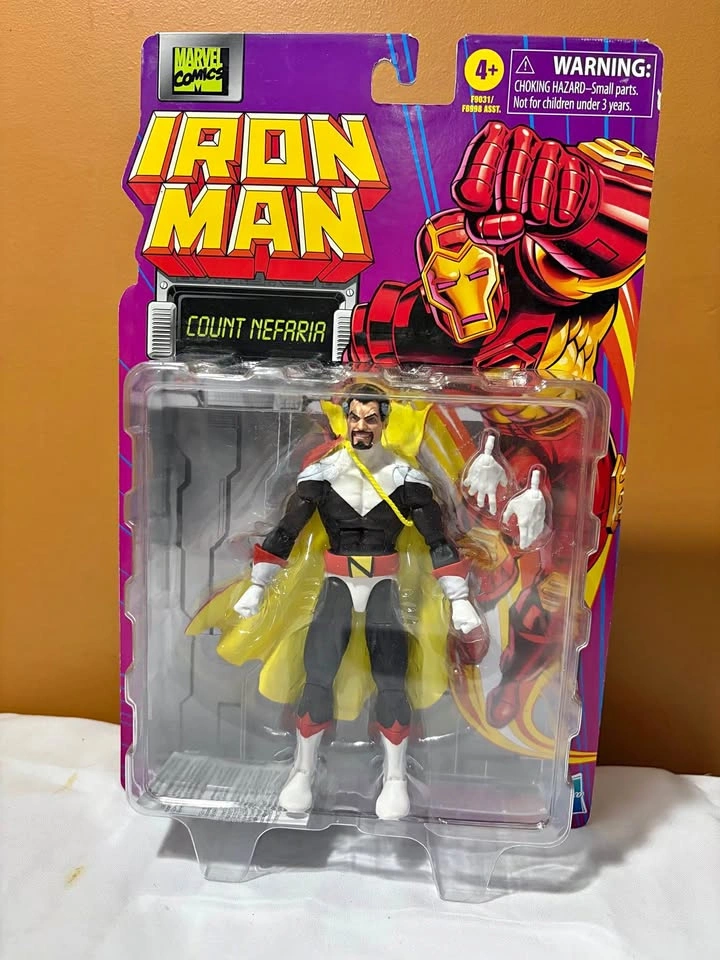 Count Nefaria (Iron Man Retro) - Marvel Legends Action Figure