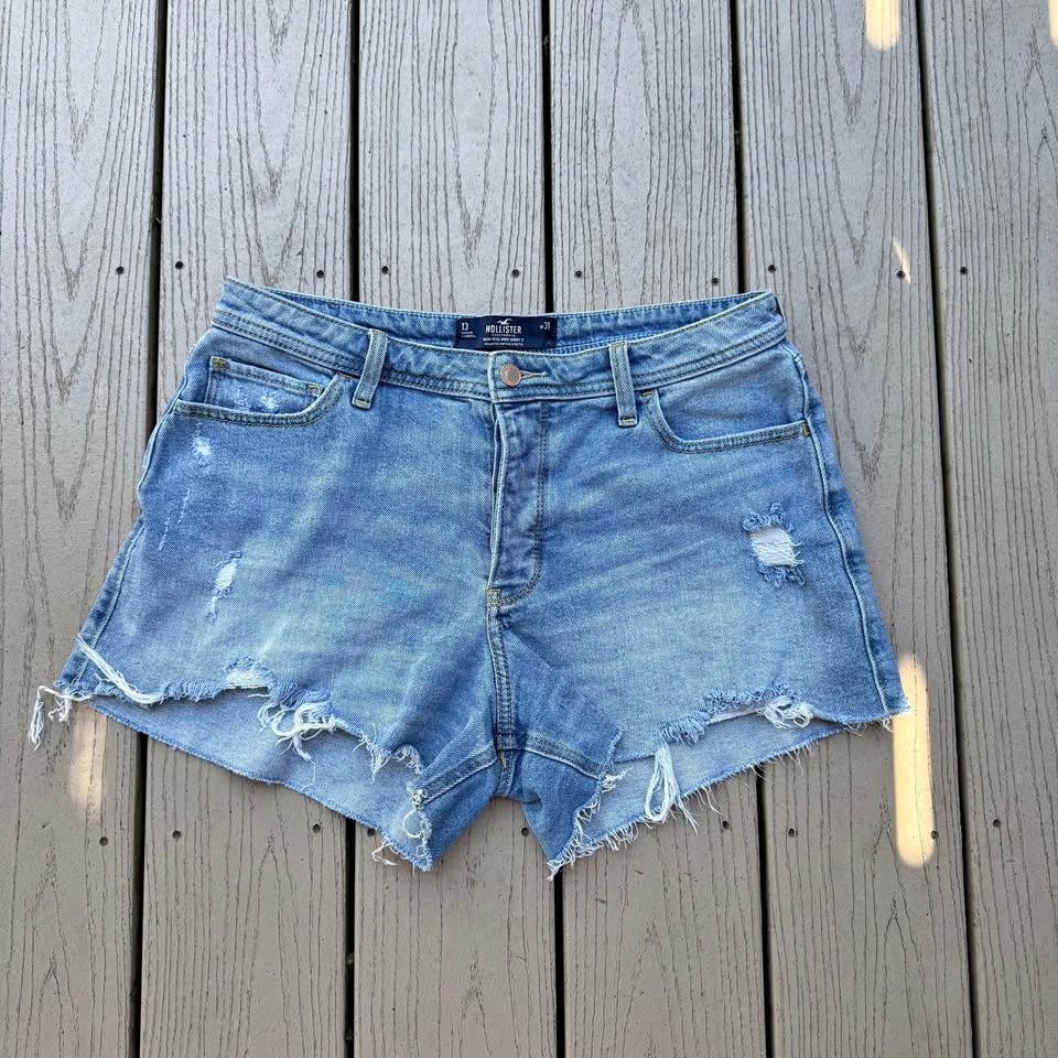 Denim shorts