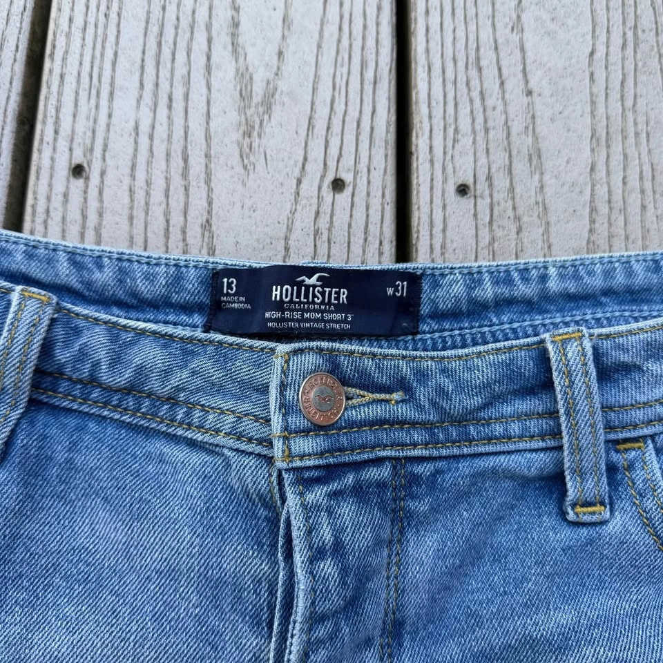 Denim shorts - photo 2
