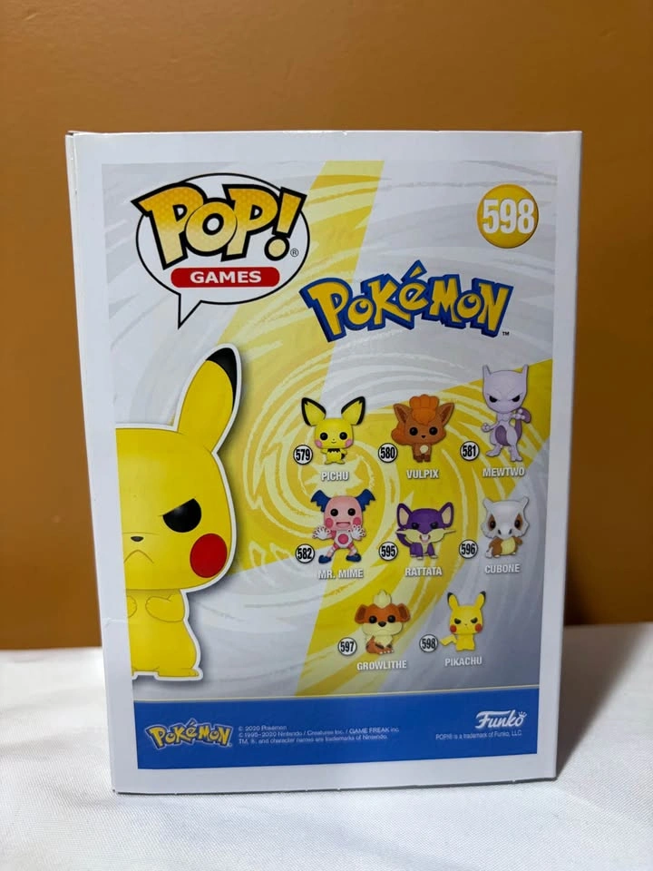Pikachu (Angry) (Flocked) Funko Pop! #598 - photo 2