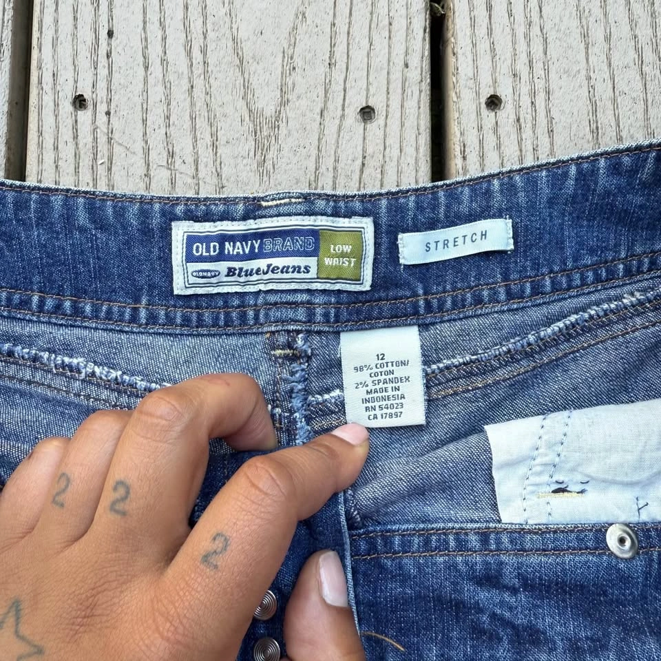 Denim shorts - photo 2