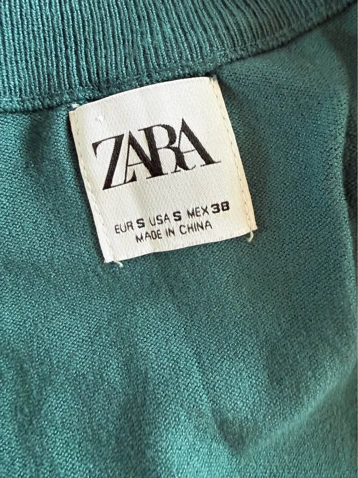 Zara green top - photo 2