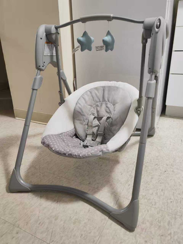 Graco Slim Spaces Compact Baby Swing - photo 2