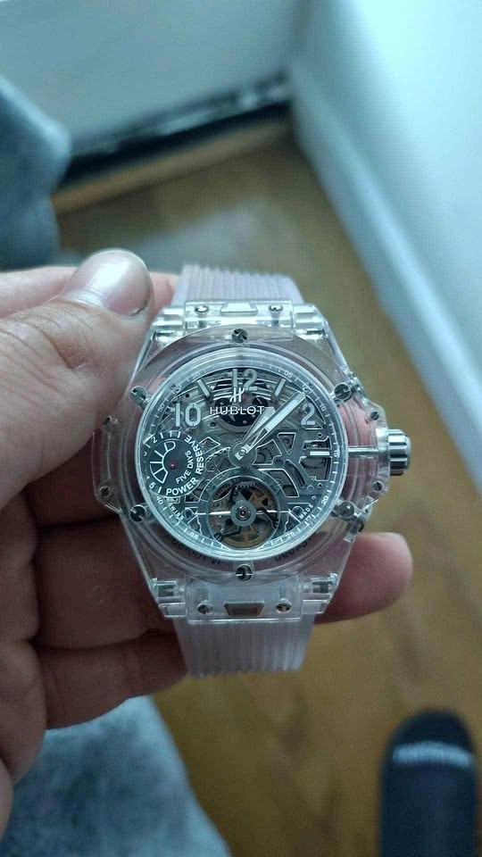 Transparent Big Bang Watch