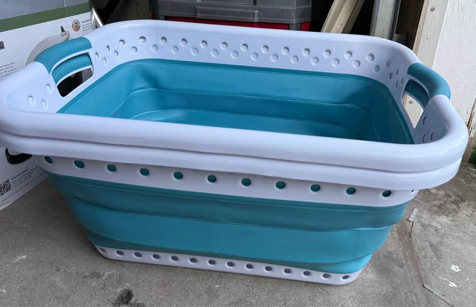 Brand New Pop & Load Collapsible Laundry Basket Set (2-Pack) - photo 2