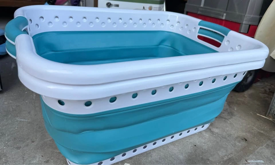 Brand New Pop & Load Collapsible Laundry Basket Set (2-Pack) - photo 4