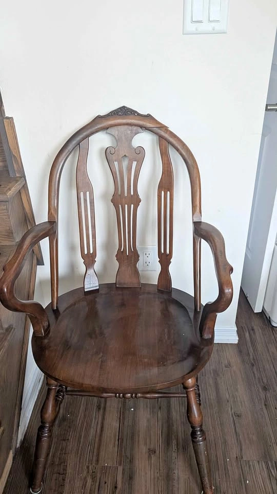 Antique wooden chair