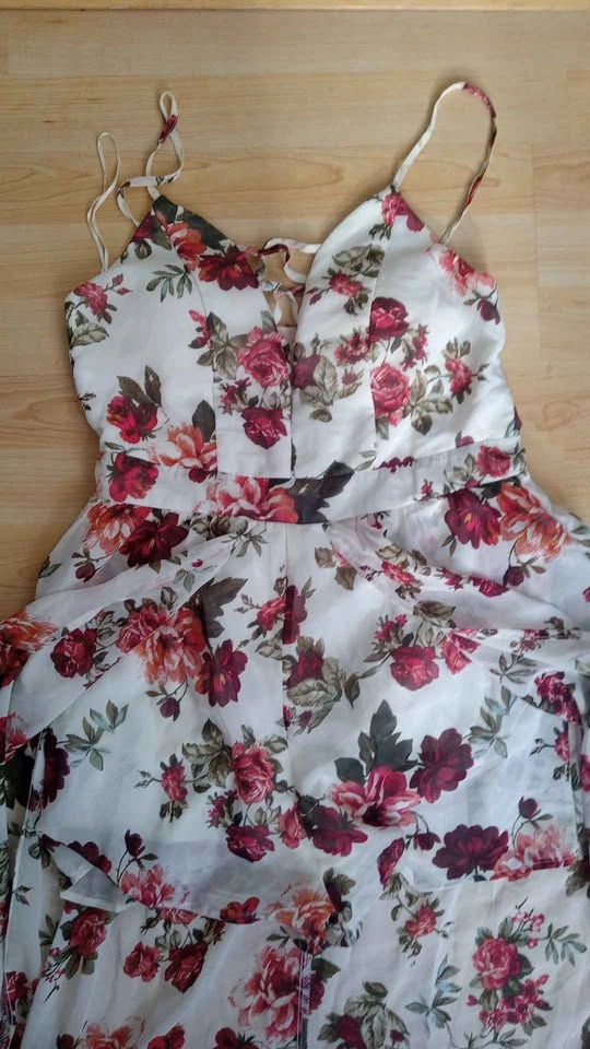 Streetwear Society Floral Maxi Romper Dress - photo 2