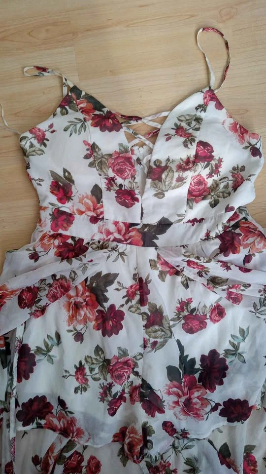 Streetwear Society Floral Maxi Romper Dress - photo 3