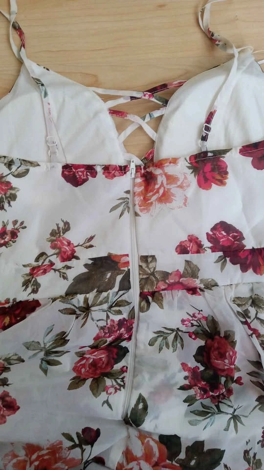 Streetwear Society Floral Maxi Romper Dress - photo 5