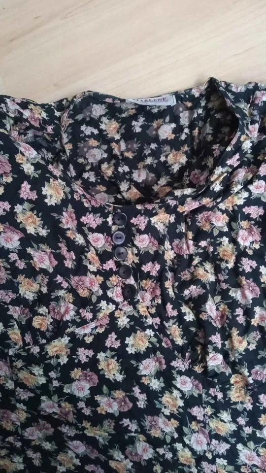 Floral Print Short Sleeve Dress - photo 4