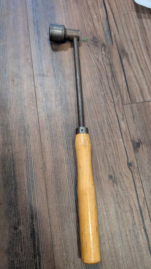 Vintage Handheld Branding Iron