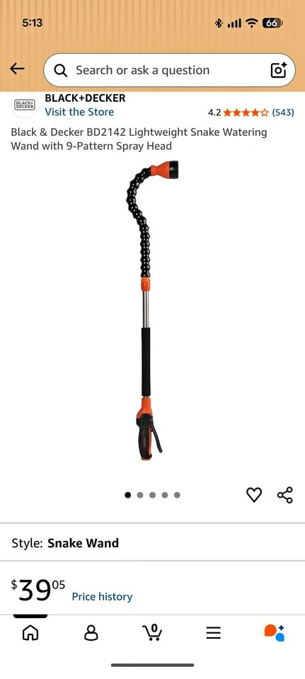 Black & Decker GARDEN HOSE | SNAKE WAND