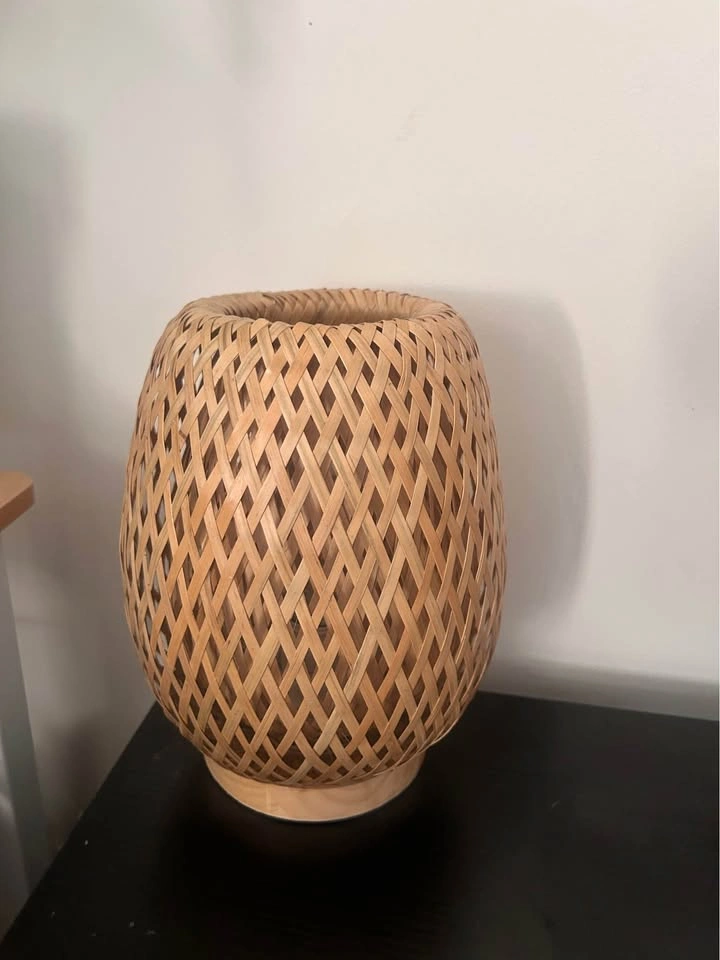Rattan table lamp (dimmable) - photo 2