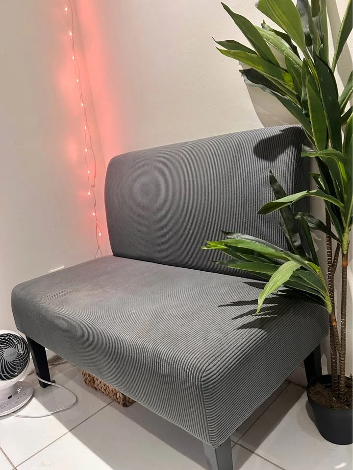 Grey sofa chair/couch - photo 2