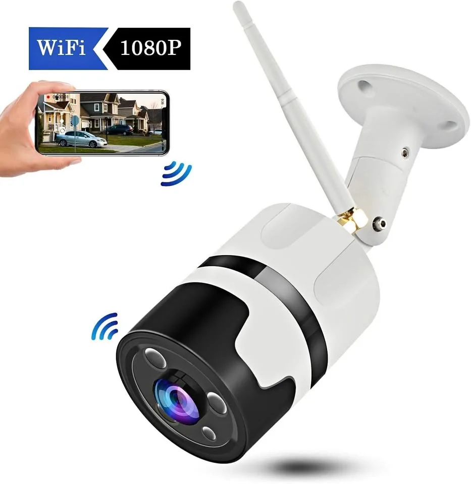 Outdoor Wireless Security Camera, Waterproof WiFi IP Camera thumbnail