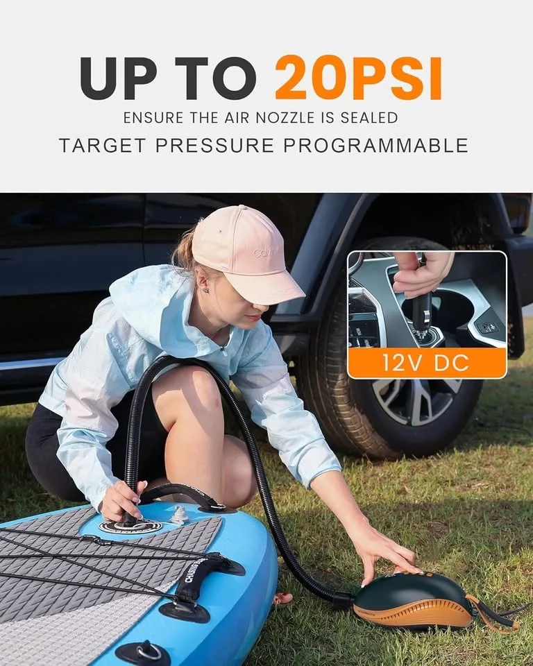 OutdoorMaster SUP Air Pump - The Dolphin image indicator(3)