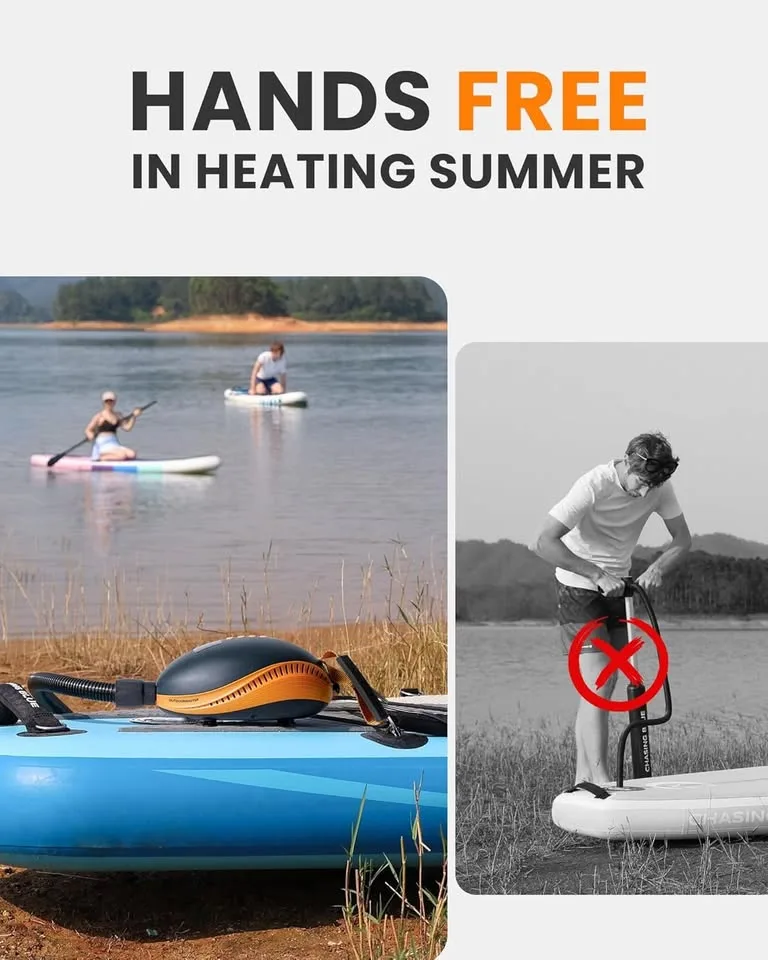 OutdoorMaster SUP Air Pump - The Dolphin image indicator(7)