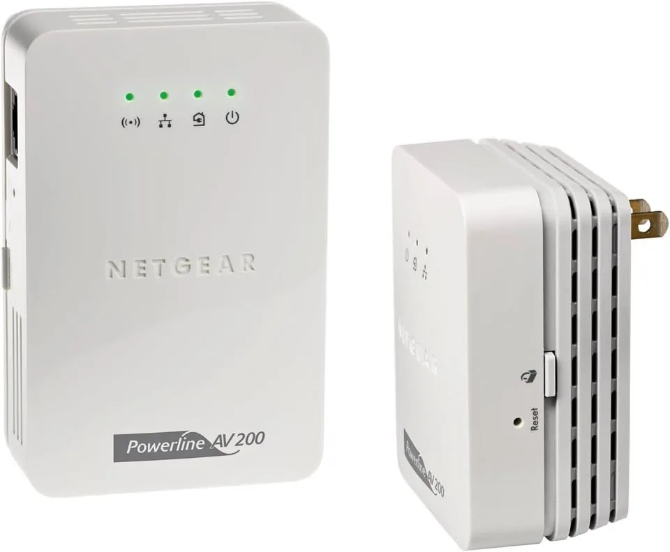 Netgear Powerline Av 200 Wireless-N Extender Kit thumbnail