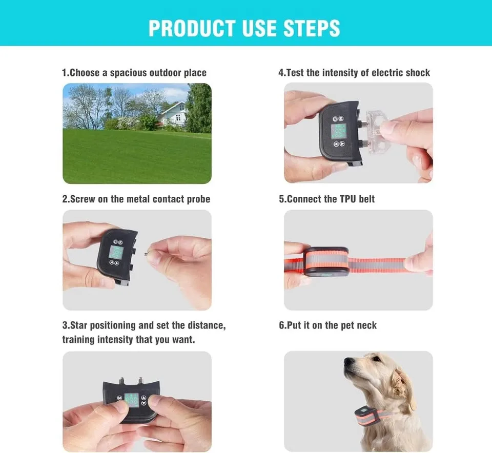 Wireless Dog Fence Pet Containment System image indicator(8)