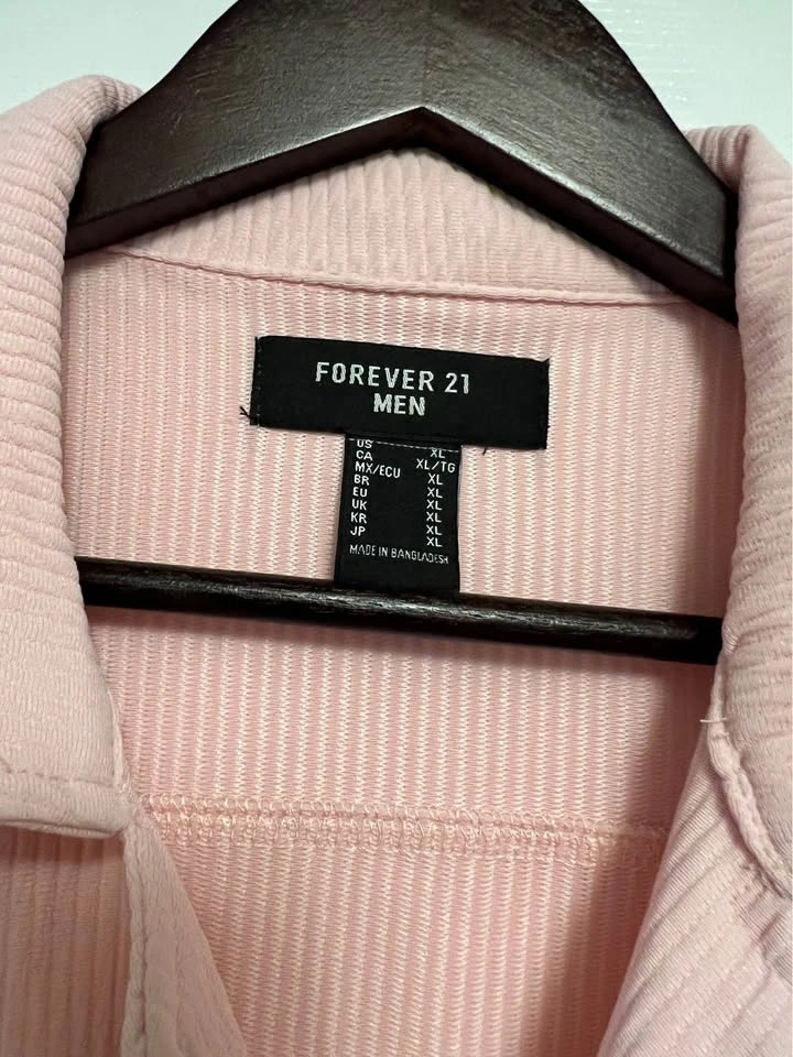 ⚽ Forever 21 Pink Short sleeve Shirt - photo 2