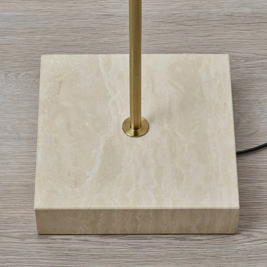 STOCKHOLM 2025 Floor Lamp, White Textile/Brass Plated - photo 4