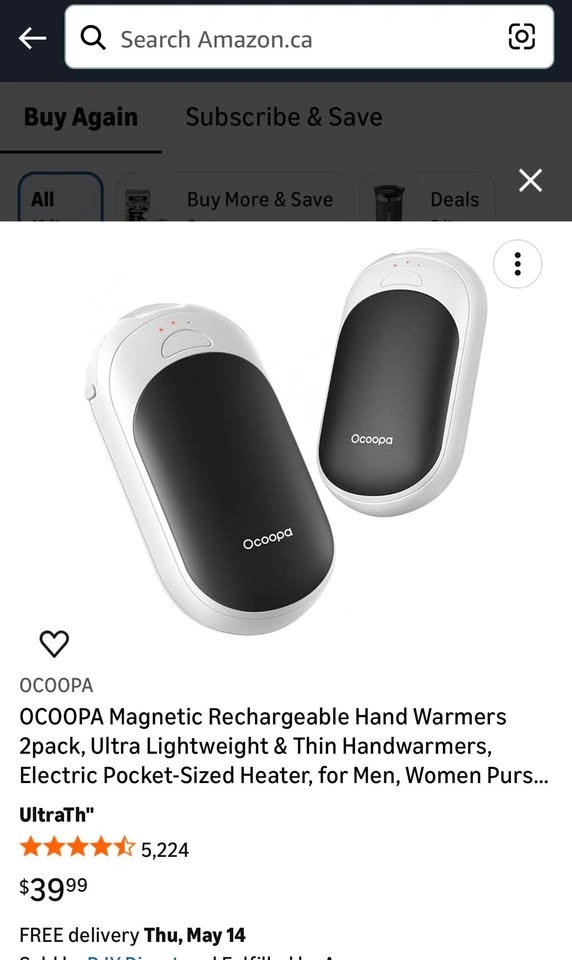 Magnetic rechargeable hand warmer - photo 3
