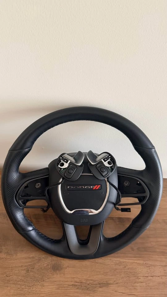 Dodge Steering Wheel with Paddle Shifters Challenger/Charger/Dur - photo 2