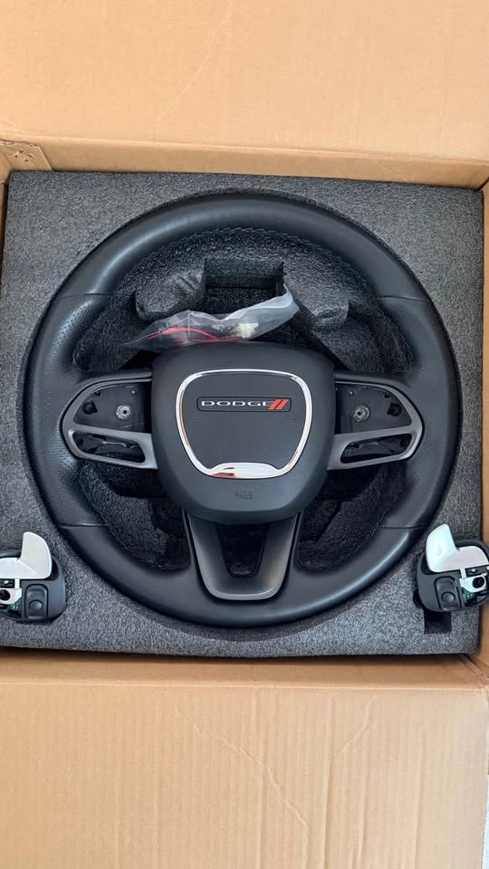 Dodge Steering Wheel with Paddle Shifters Challenger/Charger/Dur - photo 5