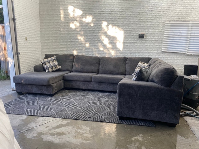 Large Grey Sectional - photo 3
