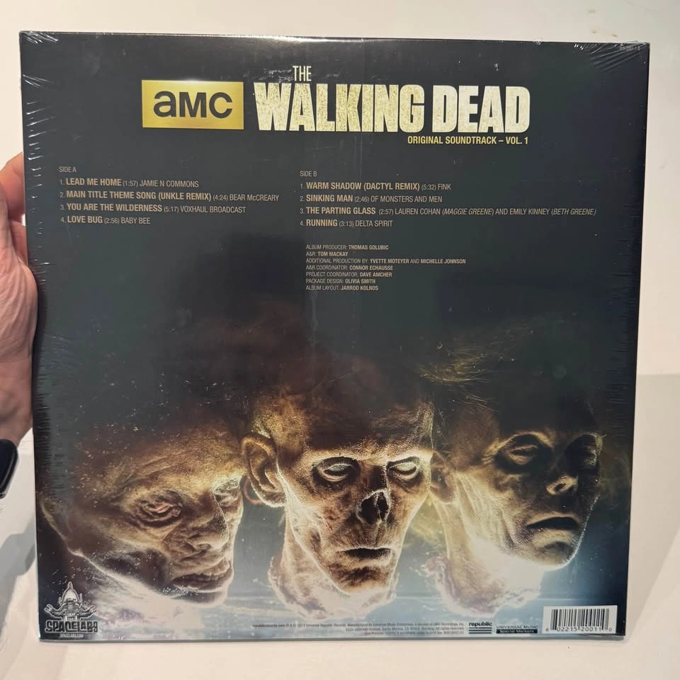 THE WALKING DEAD (AMC ORIGINAL SOUNDTRACK VOL. 1) VINYL LP – SEA - photo 2