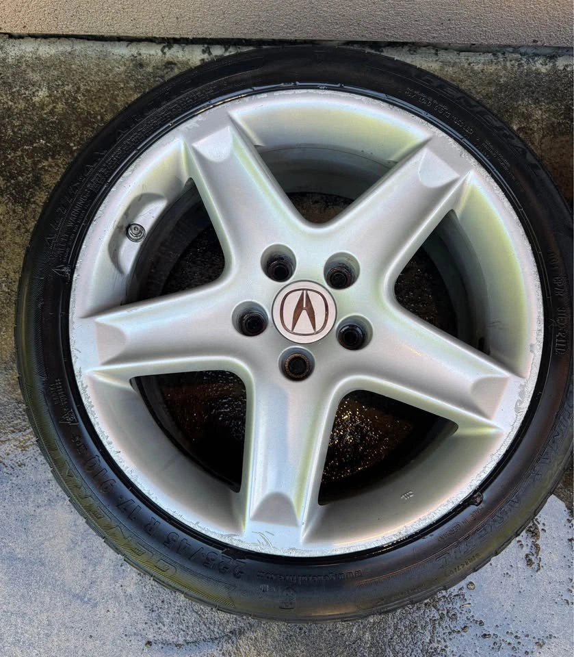 OEM Acura 17” Alloy Wheels (Pair) – 5x114.3 Bolt Pattern - photo 2