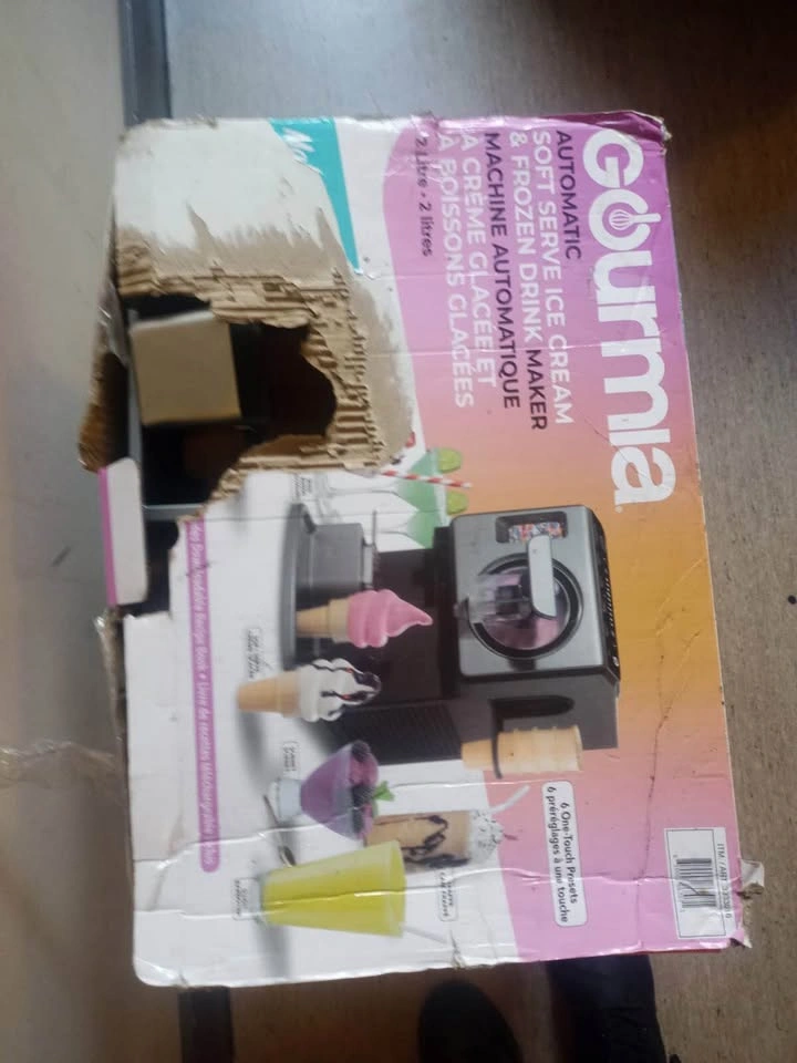 Gourmia Automatic Soft Serve Ice Cream & Frozen Drink Maker - photo 2