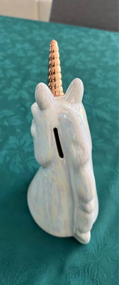 Ceramic Piggy Banks – Unicorn & Lip Print Pig - photo 3