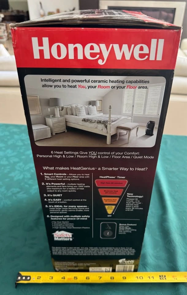 BRAND NEW Honeywell HeatGenius Ceramic Heater - photo 2