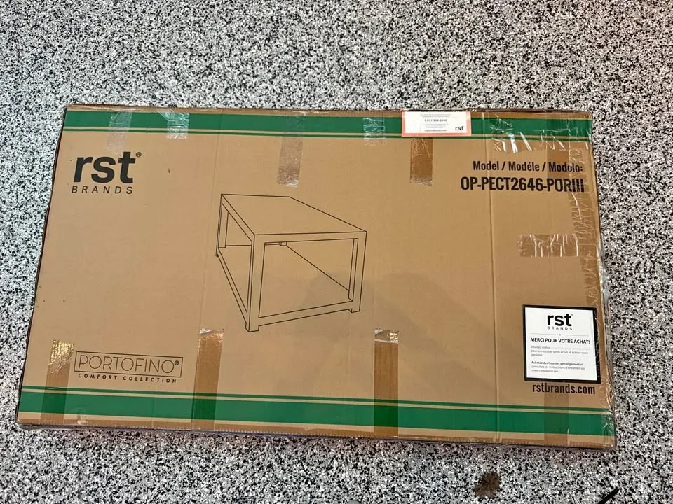 NEW RST Portofino Outdoor Wicker Coffee Table – Sealed in Box