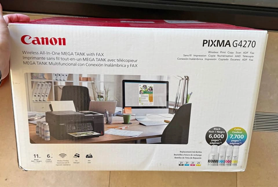 Canon PIXMA G4270 MegaTank all-in-one printer - Brand New Sealed