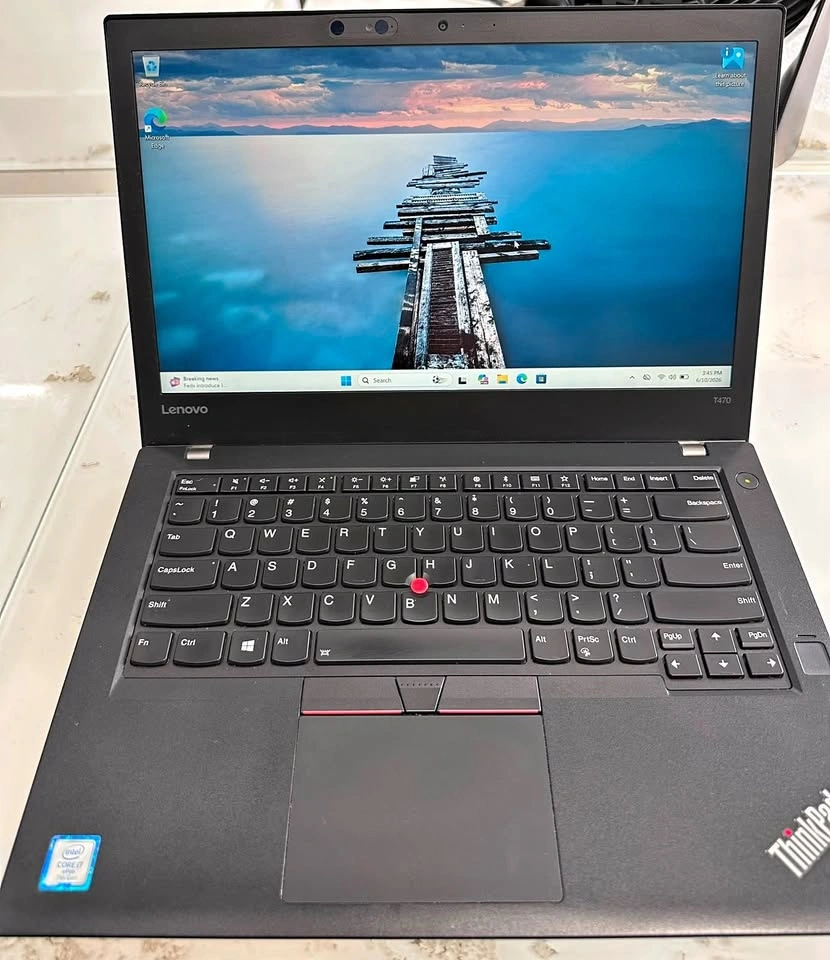 Lenovo t470 i7 8 gb ram and 256gb ssd - Win 11 pro