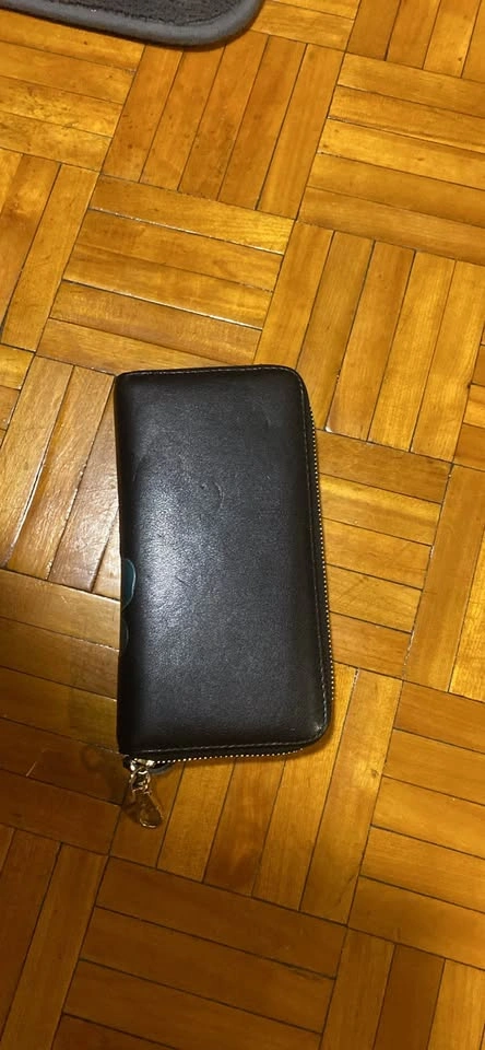 Declutter Floral Embossed Zip-Around Wallet - photo 2